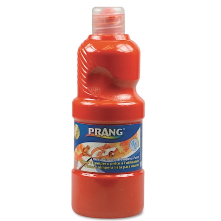 Washable Paint, Orange, 16 Oz Dispenser-Cap Bottle